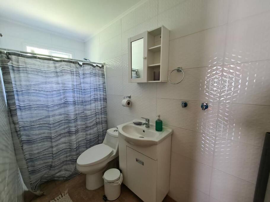 Cabana En Bahia Murta, Equipada Para 4 Personas Bagian luar foto